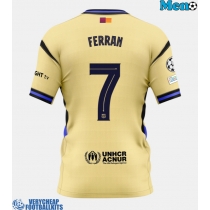 Barcelona Ferran Torres #7 Replica Away Shirt 2025-26 Short Sleeve